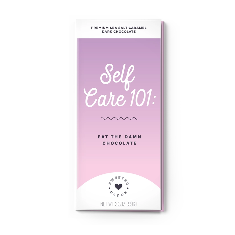 Chocolate card - Self care