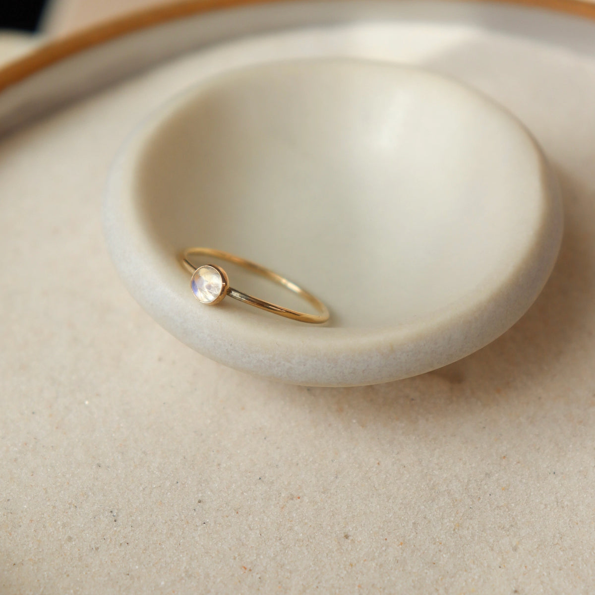 Moonstone ring