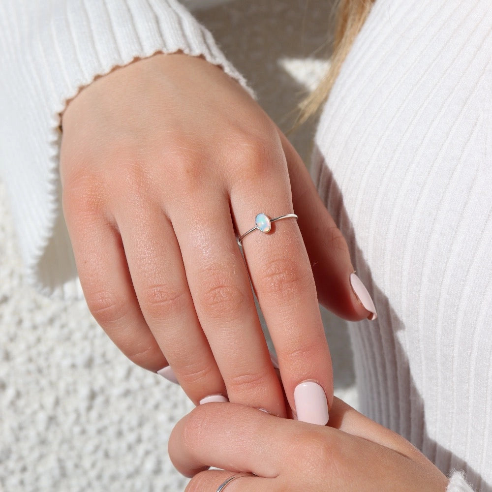 Opal Essence ring