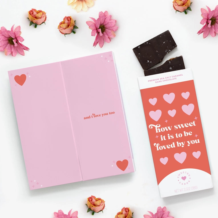 Chocolate Card - Loved by you