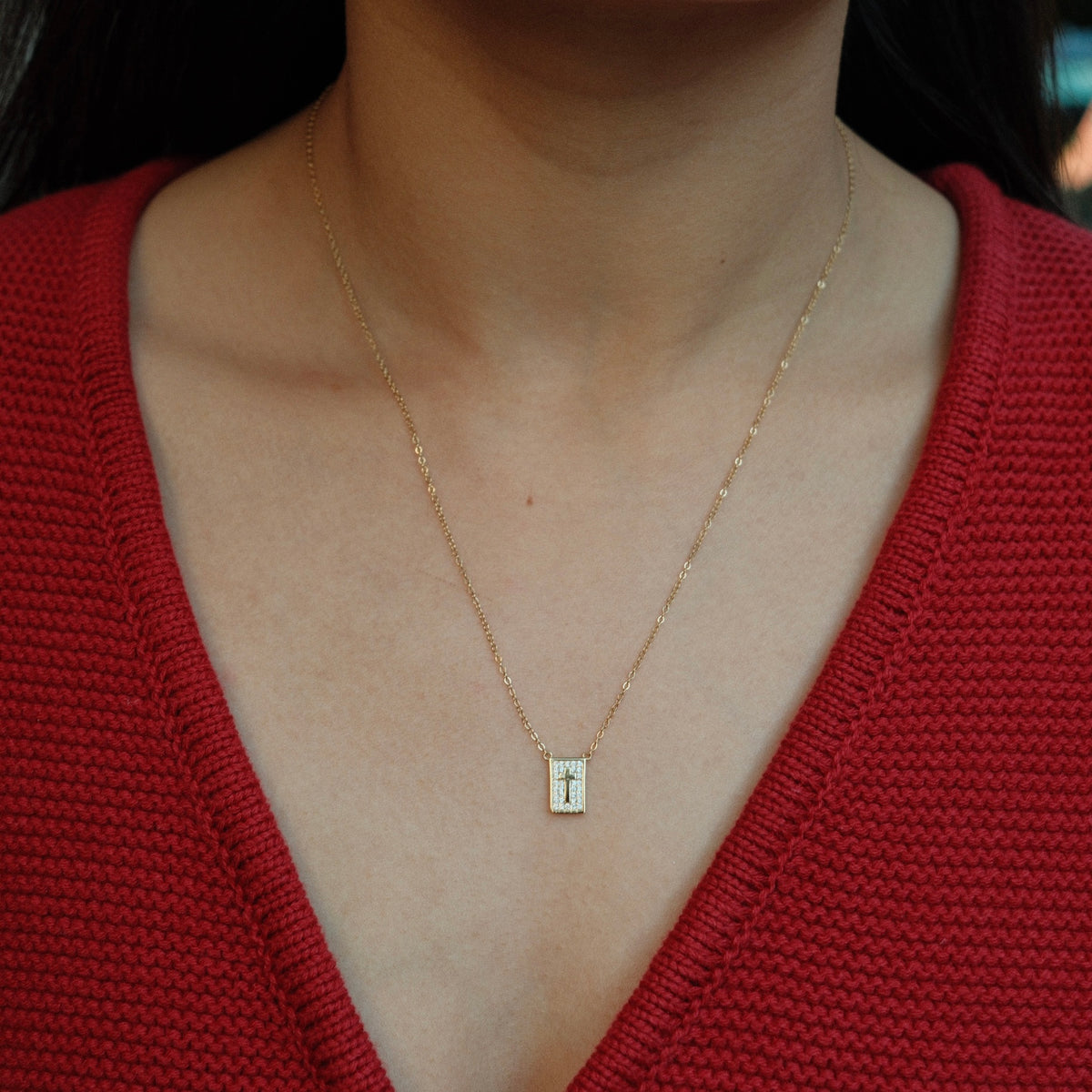 Cross necklace