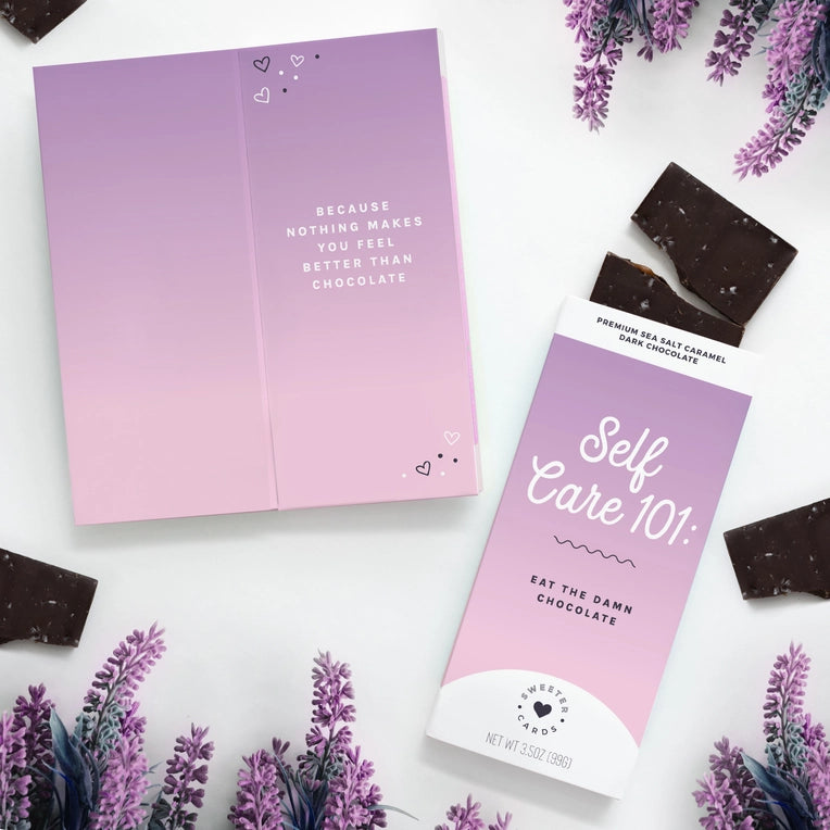 Chocolate card - Self care