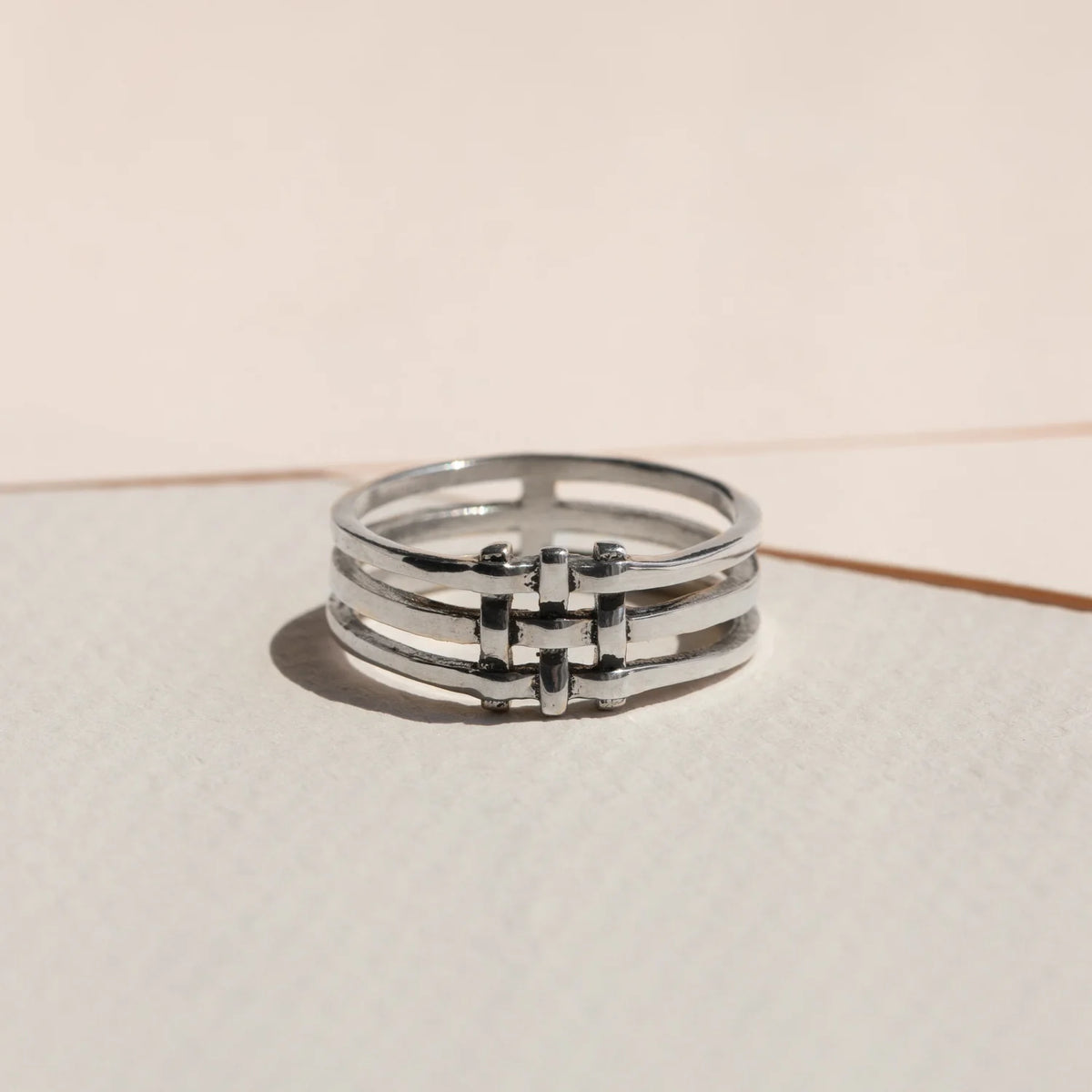 CROSSHATCH RING