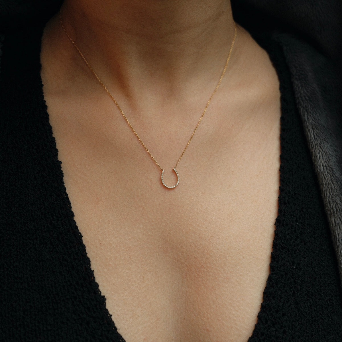 Horseshoe necklace
