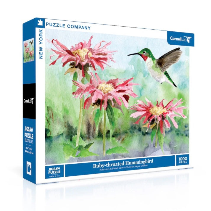 Ruby- throated hummingbird