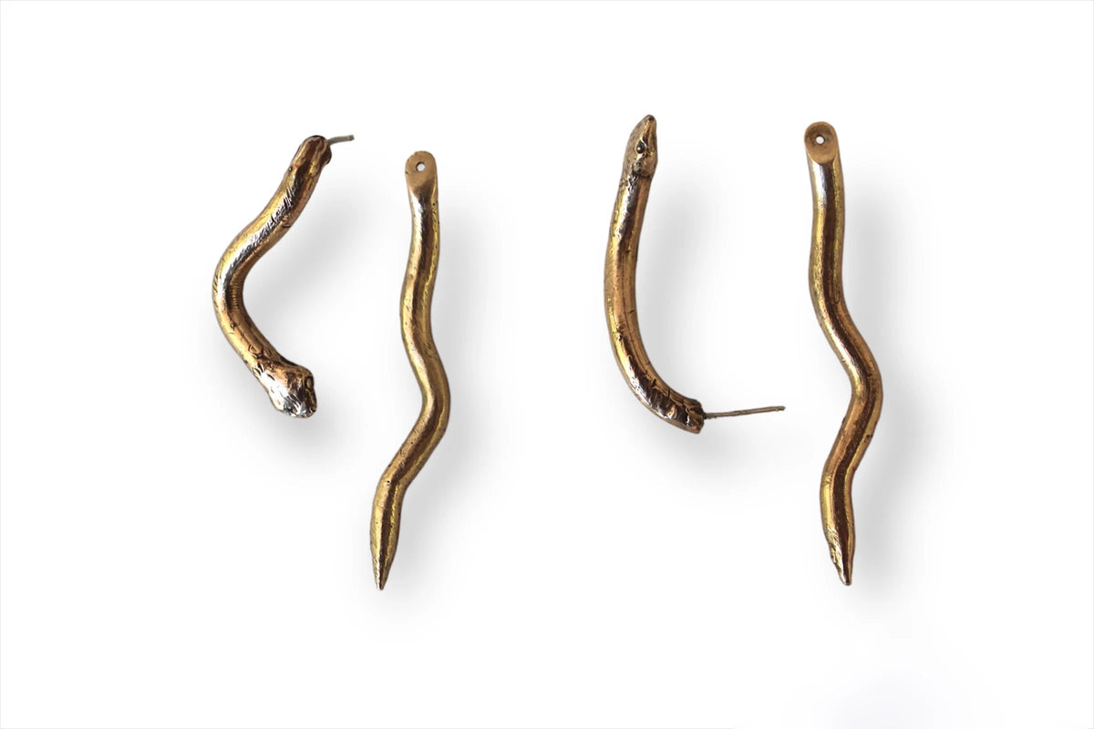 Serpent earrings