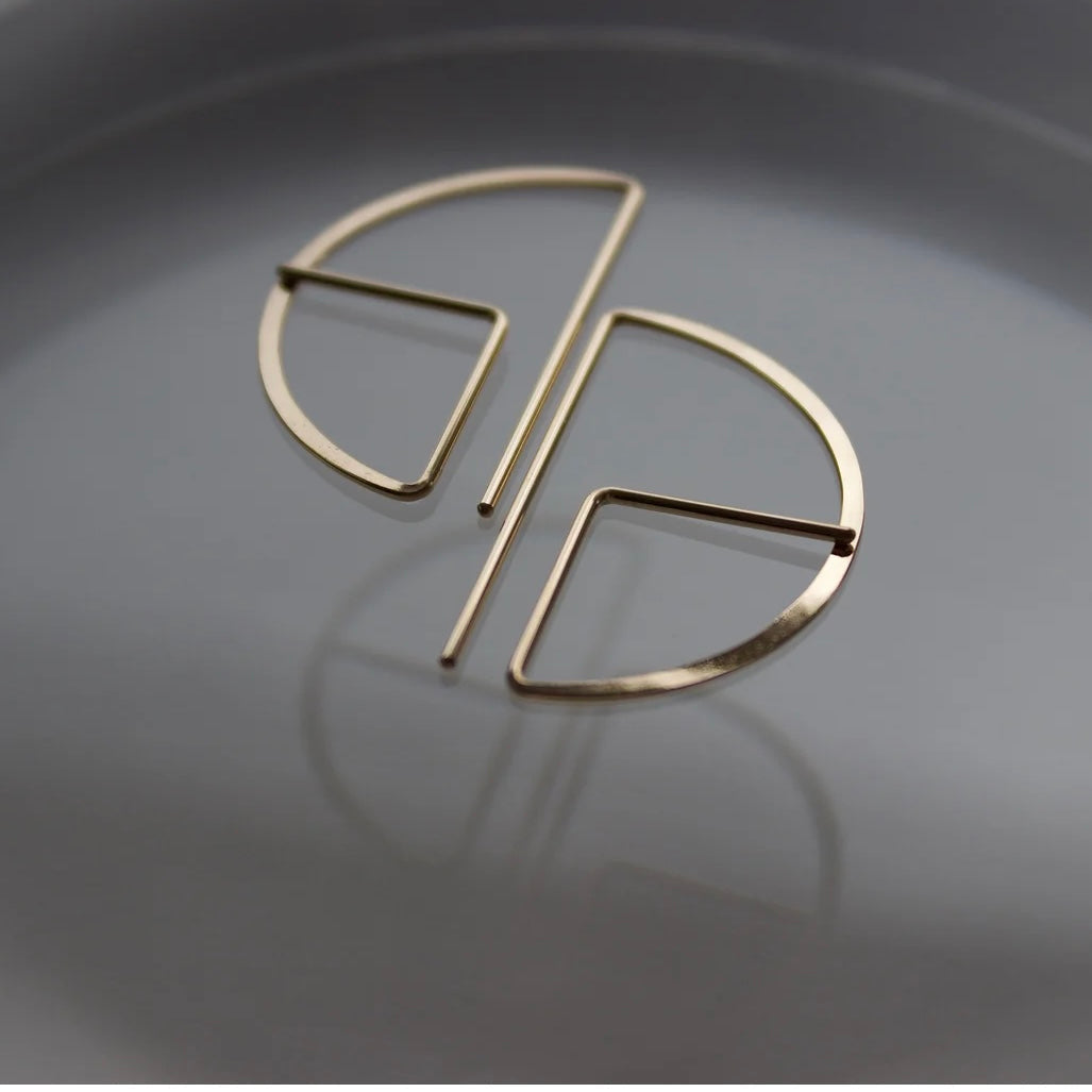Profile earrings Sm