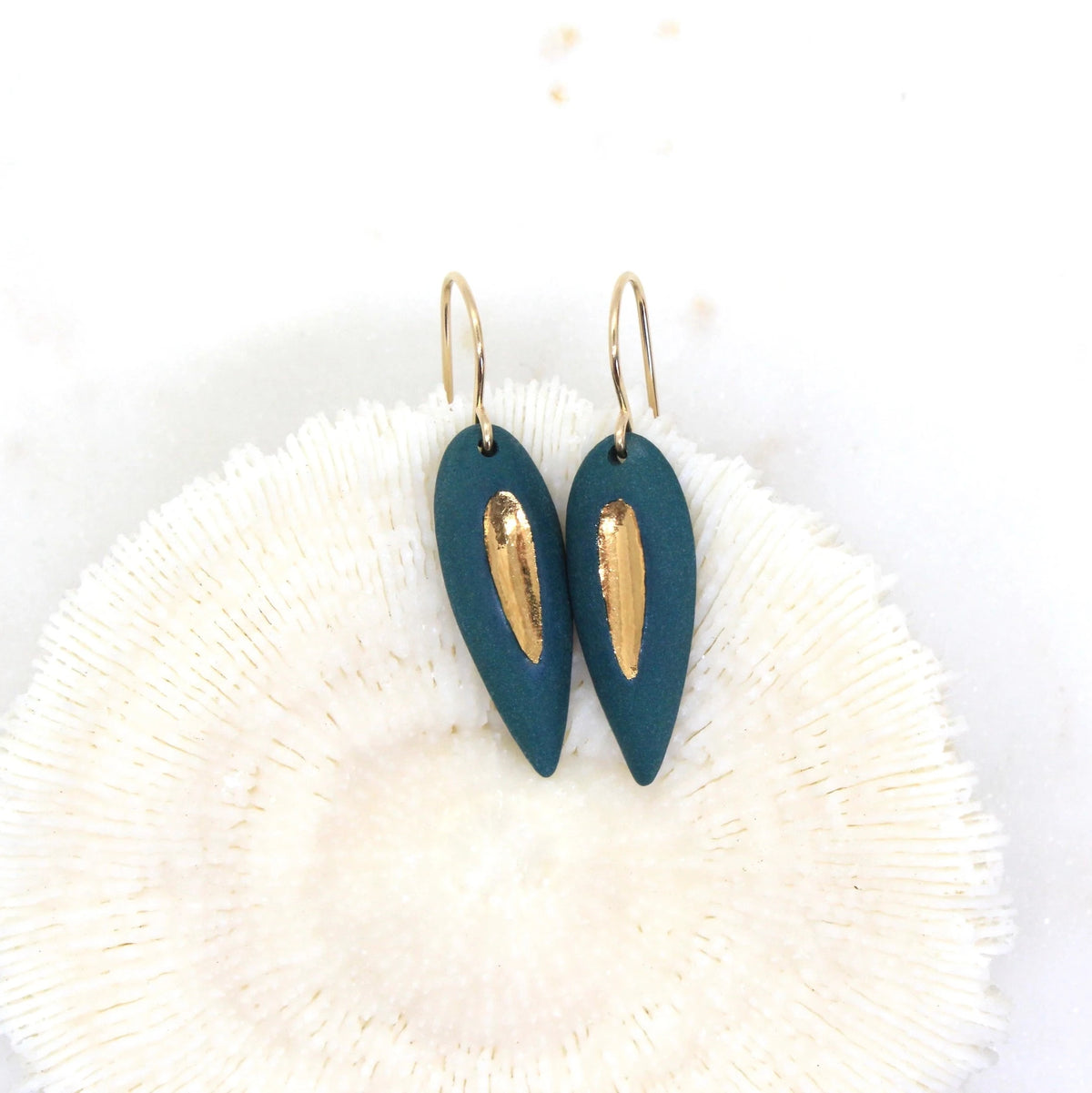 Guardian teardrop earrings