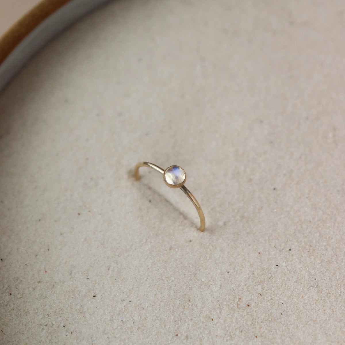 Moonstone ring