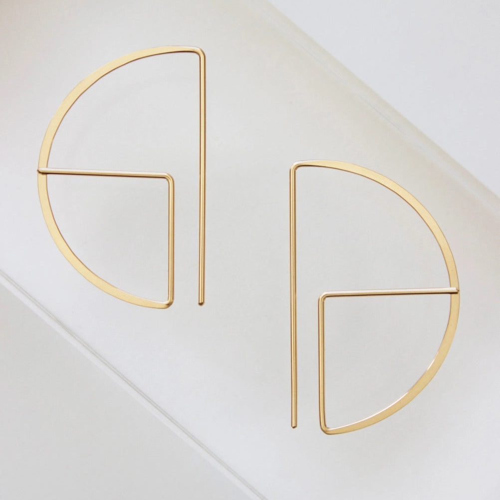 Profile earrings lg