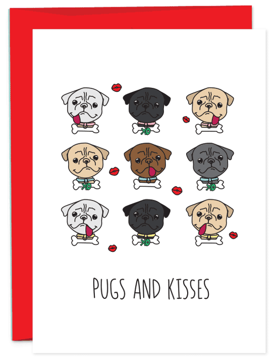 Pugs and kisses