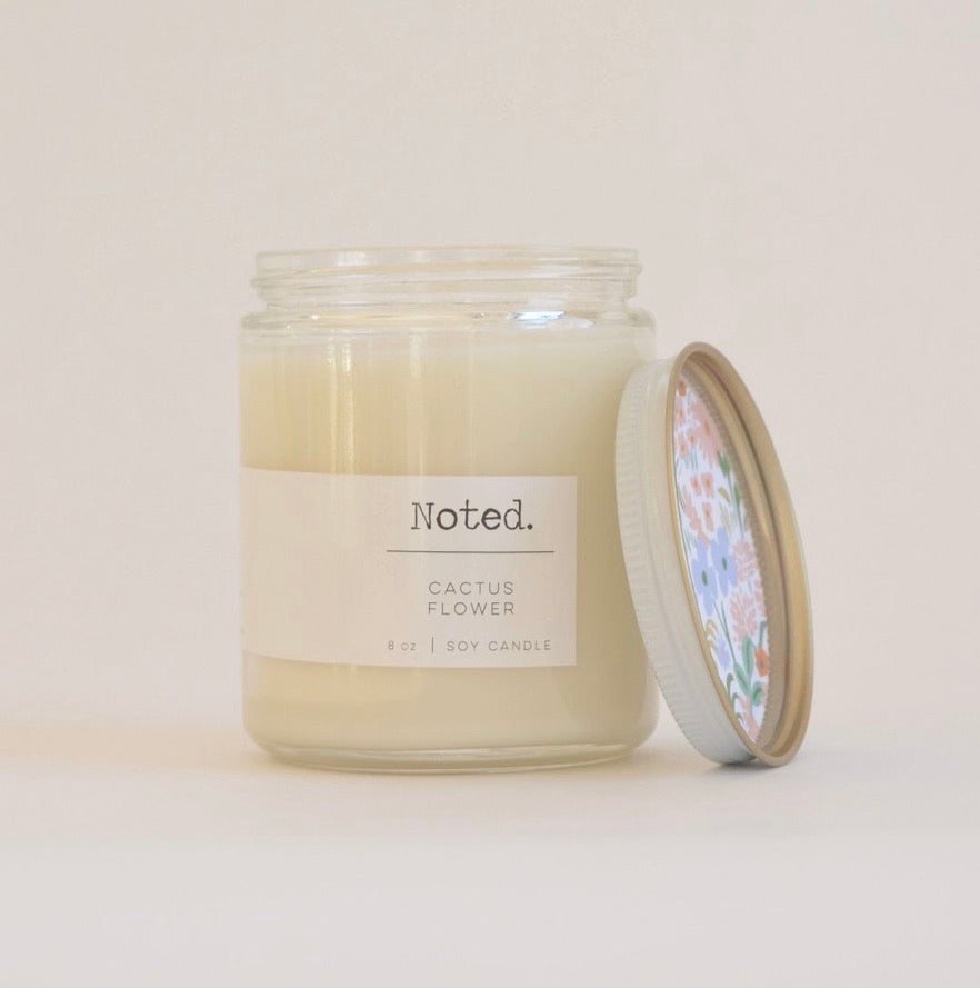Noted candles 8oz