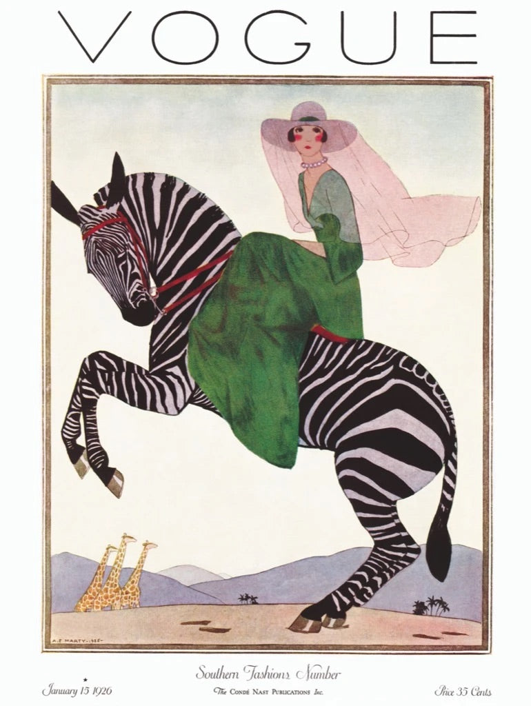 Lady on Zebra