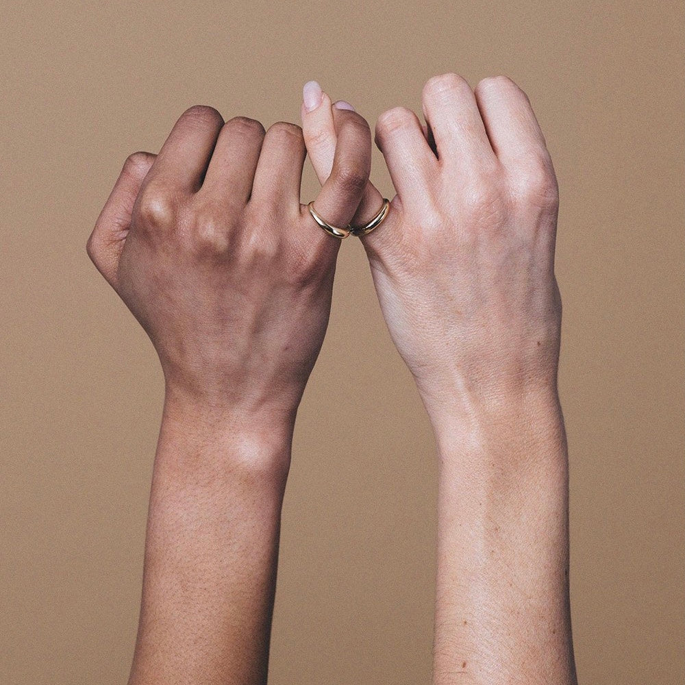 Pinky promise ring